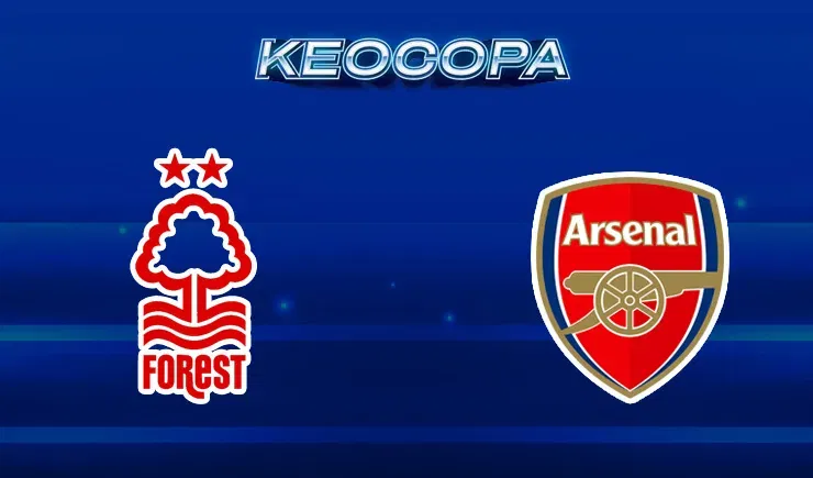 Soi kèo trận đấu giữa đấu Nottingham Forest vs Arsenal 27/02/2025